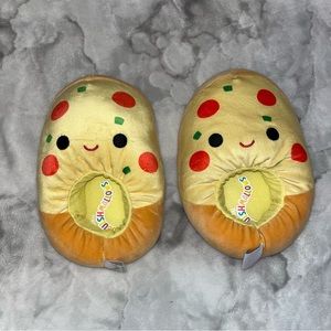 Squishmallow Pizza Slippers